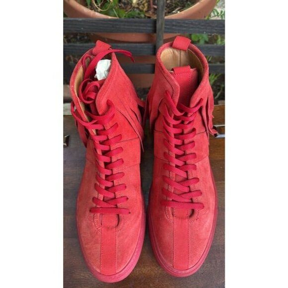 Daniel Patrick Men's Hightop Red Shoes Size 9 Pre-Owned! - Picture 2 of 6